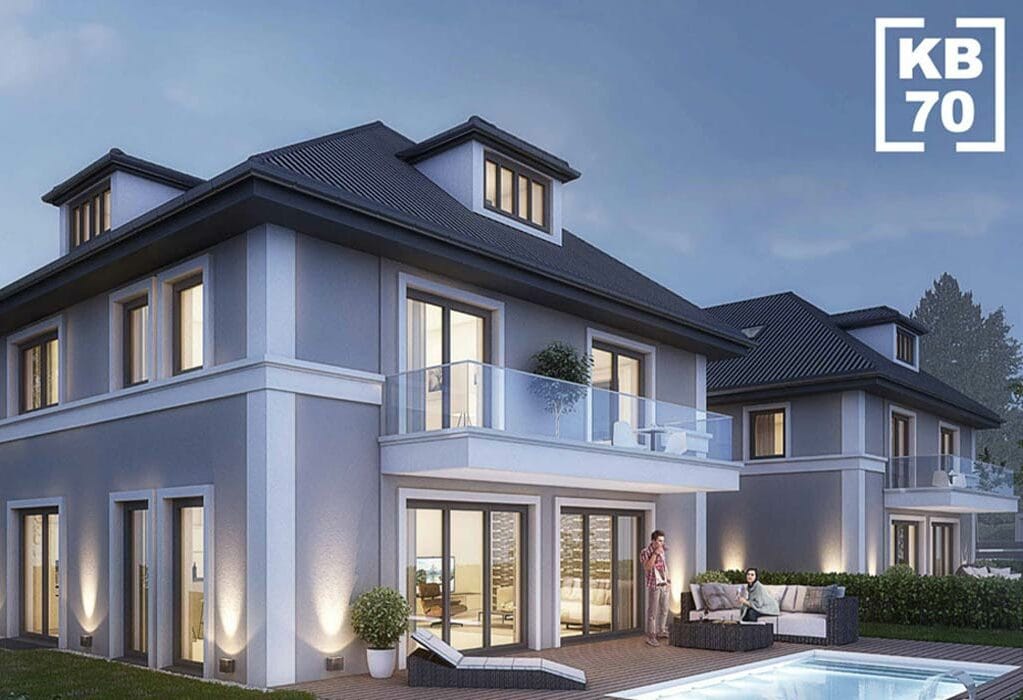 Modernes schickes Haus